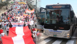 Paro de transportistas el 14 de mayo: conoce horario del Metropolitano, Metro de Lima y corredores complementarios