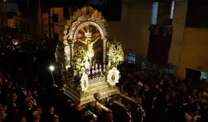 Señor de los Milagros: anda del Cristo Moreno ingresó al Monasterio Santa Clara