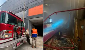 Emergencia en antiguo estudio de América Televisión: amago de incendio moviliza a bomberos