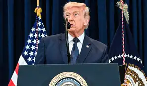 Trump asegura que la guerra en Irán está "prácticamente terminada", pero amenaza con "duro golpe" si bloquea el petróleo