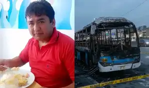 Muere chofer del bus incendiando de Los Chinos en El Agustino: delincuentes atacaron mientras dormía