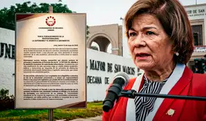 Decanos de San Marcos rechazan proyecto de ley de reelección inmediata de autoridades universitarias