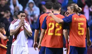Perú cayó 3-1 ante España en partido amistoso previo al Mundial 2026
