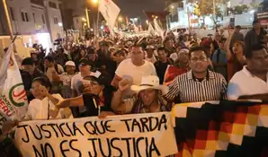 Marcha 'La toma de Lima': así se vivió la concentración de simpatizantes de Juntos por el Perú