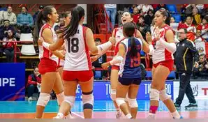 ¡A octavos de final! Perú ganó 3-1 a Filipinas por el Mundial sub 17 de Vóley 2026