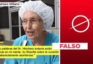 Enfermera de más de 90 años no recomendó “parches para pies de Hinohara" para combatir dolencias