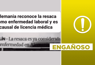 Alemania no ha reconocido la resaca como una “enfermedad laboral”