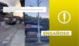Video no expone terremoto del 27 de abril de 2024 en Japón