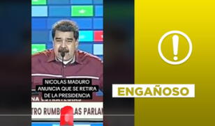 Nicolás Maduro no anunció su retiro de la presidencia si pierde en las elecciones de 2024
