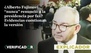 ¿Alberto Fujimori “nunca” renunció a la presidencia por fax, como dijo José Cevasco? Evidencias cuestionan la versión