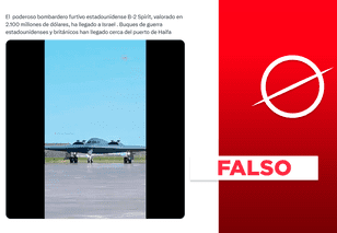 Bombardero B-2 Spirit y buques navales británicos y estadounidenses no llegaron a Israel para combatir a Irán