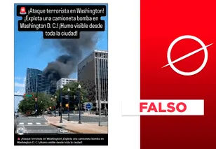 Este video no muestra un ataque terrorista en Washington, Estados Unidos: se trata de un accidente