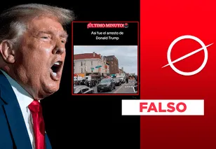 Donald Trump si fue arrestado en Estados Unidos, pero no en el 2025