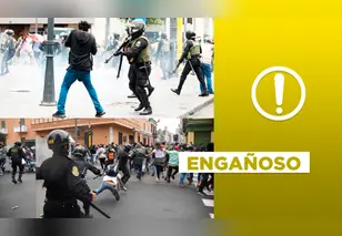 Estas fotografías no corresponden a las protestas contra la reforma de la AFP del 13 de septiembre de 2025