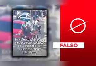Video viral de policía disparando a dos ladrones no fue en Huánuco: el hecho ocurrió en Brasil