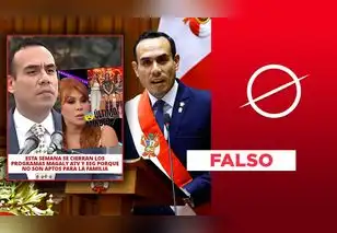 José Jerí no presentó proyecto ley al Congreso para cerrar los programas ‘Esto es Guerra’ y ‘Magaly TV'