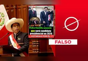 Pedro Castillo no anunció que será candidato presidencial para las elecciones generales del 2026