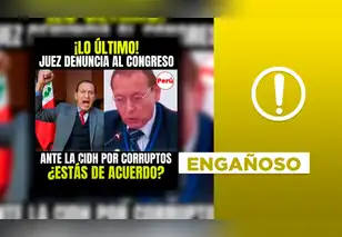 Video del juez supremo que denuncia atropellos del Congreso y el Gobierno ante la CIDH no es actual: corresponde a 2024