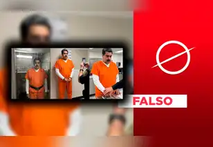 Fotografías de Nicolás Maduro en instalaciones de prisión en Nueva York fueron generadas con inteligencia artificial