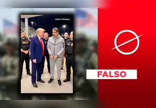 Video de Nicolás Maduro junto a Donald Trump en Estados Unidos tras su detención es un montaje creado con IA