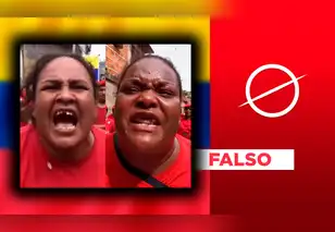 Videos de chavistas que exigen la liberación de Nicolás Maduro se generaron con inteligencia artificial