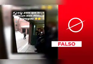 No es real este video de Nicolás Maduro caminando bajo la nieve en patio de prisión de Nueva York