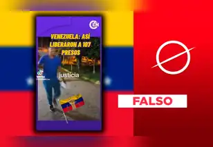 Este video corresponde a la liberación de 107 presos políticos en Venezuela en 2023, no a las recientes excarcelaciones tras la captura de Maduro