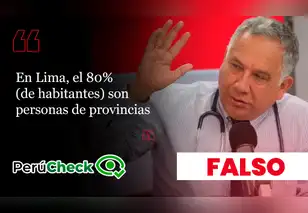 ¿El 80% de Lima está compuesto por personas de provincia? Es falso lo afirmado por el candidato Armando Massé