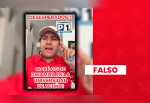 Intento de atentado con 80 explosivos NO ocurrió en la UCV de Trujillo