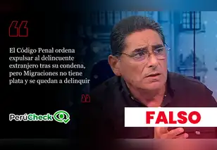 No todos los delincuentes extranjeros que cumplen condena tienen que ser expulsados del país, como dijo el candidato Carlos Álvarez