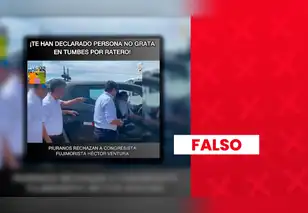 Congresista Héctor Ventura sí fue increpado por un ciudadano, pero video no es actual: ocurrió en el 2023 en Tumbes