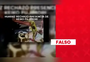 Keiko Fujimori sí fue rechazada por pobladores de Huaraz, pero video no es actual: corresponde a la campaña presidencial de 2021