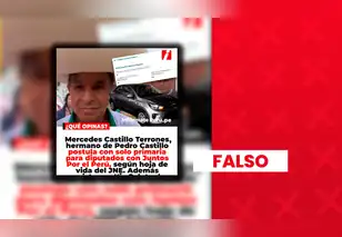 Hermano de Pedro Castillo sí postula al Congreso, pero no para la Cámara de Diputados sino a la de Senadores