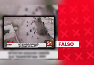 Es falso que intentaron saquear un camión de GNV en Lima: video data del 2020 y no involucra gas natural