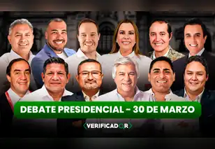 Debate presidencial 2026: verificaciones EN VIVO de las declaraciones de los candidatos este 30 de marzo