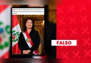 Es falso que Keiko Fujimori haya sido declarada oficialmente presidenta del Perú