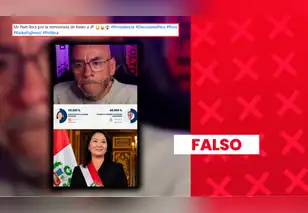 Es falso que Mr. Peet haya llorado por la ventaja de Keiko Fujimori sobre Roberto Sánchez en la etapa final del conteo de actas