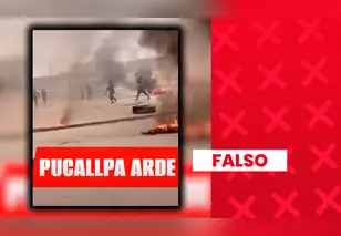 Es falso que este video muestre un enfrentamiento entre la Policía y pobladores durante las protestas en Pucallpa: las imágenes son de un operativo en Lambayeque