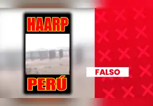 Es falso que las antenas de Jicamarca formen parte del proyecto HAARP de Estados Unidos: el observatorio peruano existe desde décadas antes