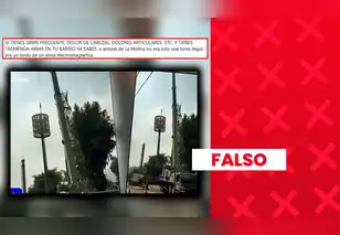 Es falso que la antena retirada en La Molina fuera un arma electromagnética capaz de causar enfermedades: la sentencia del TC no acreditó un riesgo para la salud