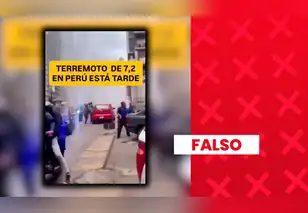 Es falso que este video muestre el sismo de 7,2 en Ayacucho: las imágenes fueron grabadas en Caracas