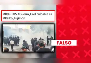 Es falso que un video muestre una “guerra civil” en Iquitos: las imágenes corresponden a Guatemala