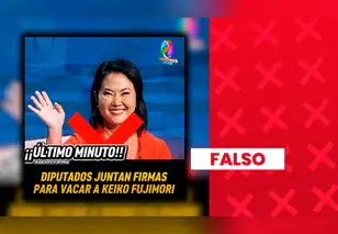 Es falso que diputados estén recolectando firmas para vacar a Keiko Fujimori: no hay registro ni respaldo parlamentario