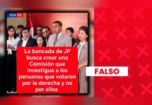 Es falso que Juntos por el Perú busque investigar a ciudadanos que votaron por la derecha: La moción real apunta a presunta manipulación digital