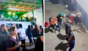 Asesinan a 2 personas en pleno concierto de Los Claveles de la Cumbia