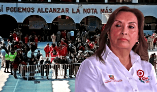 Periodistas son encerrados durante actividad de ministros de Boluarte