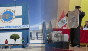 Egresado de Universidad de Huacho protesta contra Boluarte en graduación: "¡Asesina!"