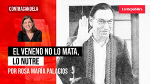 El veneno no lo mata, lo nutre, por Rosa María Palacios El veneno no lo mata, lo nutre, por Rosa María Palacios