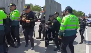 PNP rodea campus de San Marcos y detiene a estudiante horas antes de marcha nacional PNP rodea campus de San Marcos y detiene a estudiante horas antes de marcha nacional