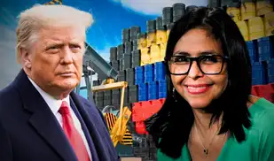 Trump exige a Delcy Rodríguez romper relaciones con China, Rusia, Irán y Cuba